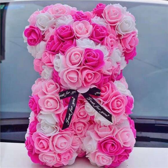 Luxury Rosebud Teddy Bear~~NWOT - Picture 9 of 14